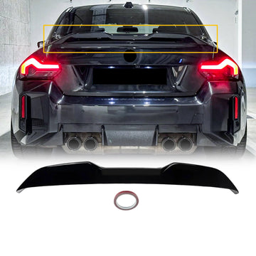 Rear Spoiler For BMW 2 Series Coupe G42 G87 M2 220i 230i M240i MP Style Trunk Wing Gloss Black